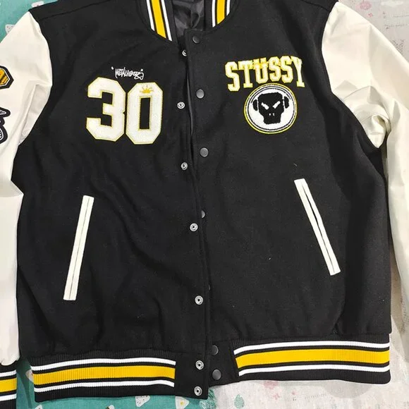 Stussy x Goldie Metalheadz 30 Varsity Jacket